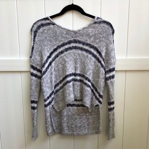 Target Black & Grey Sweater In Women